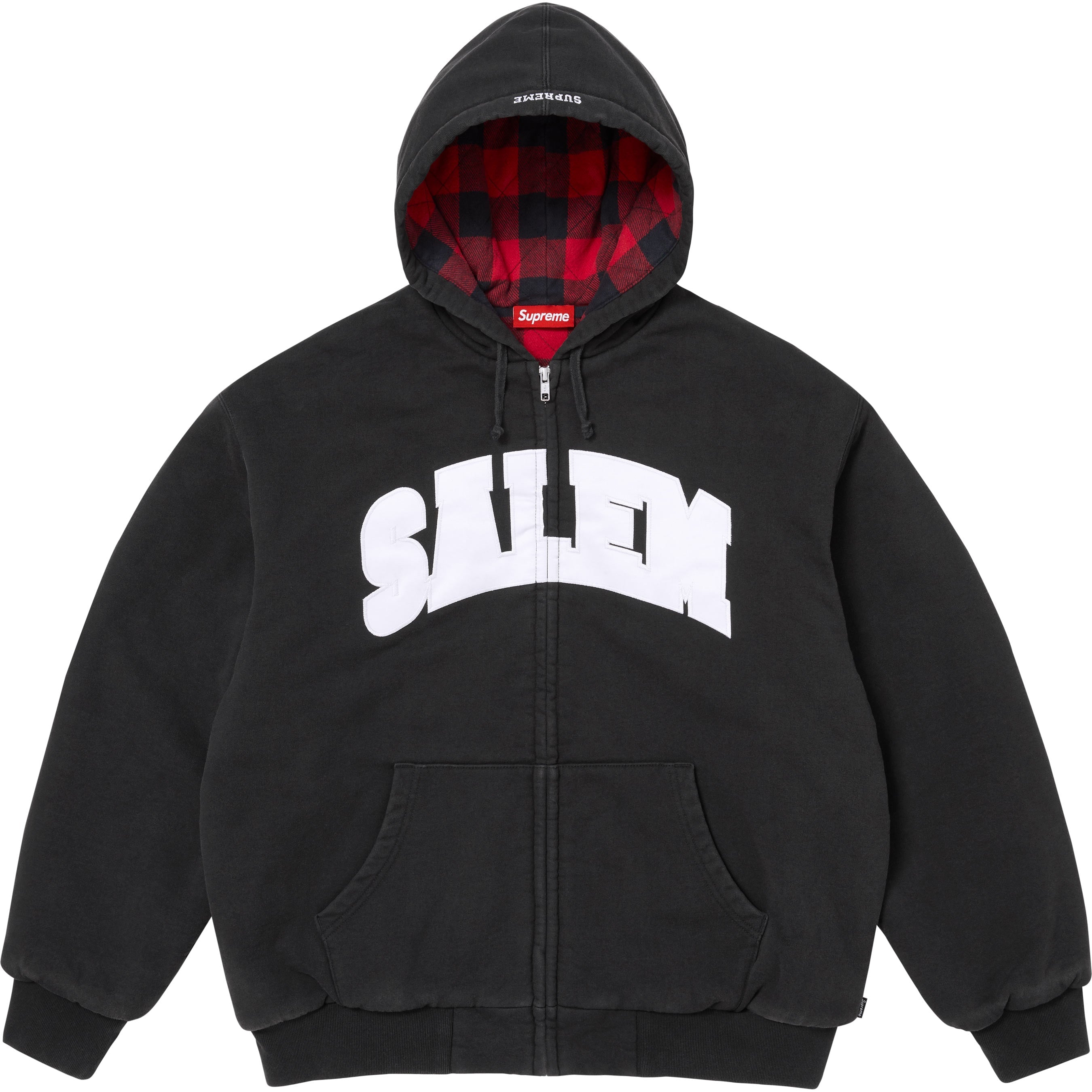 Supreme/SALEM Zip Up Hooded Sweatshirt view 6